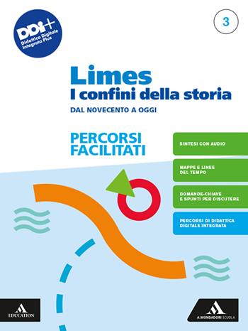 Limes. I confini della storia. Percorsi facilitati. Per le Scuole superiori. Vol. 3: Dal Novecento a oggi - Lucio Caracciolo, Adriano Roccucci - Libro Mondadori Scuola 2023 | Libraccio.it