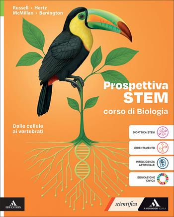 Prospettiva STEM. Corso di biologia. Dalle cellule ai vertebrati. Per il 1° biennio delle Scuole superiori. - Peter Russell, Paul E. Hertz, Beverly McMillan - Libro Mondadori Scuola 2026 | Libraccio.it