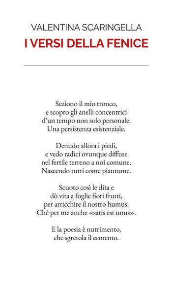 I versi della fenice - Valentina Scaringella - Libro StreetLib 2021 | Libraccio.it