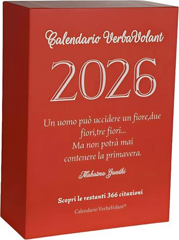 VerbaVolant. Calendario 2026 - Luca Pappalardo - Libro Pantheon di Pappalardo Luca 2025 | Libraccio.it