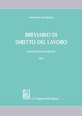 Breviario di diritto del lavoro