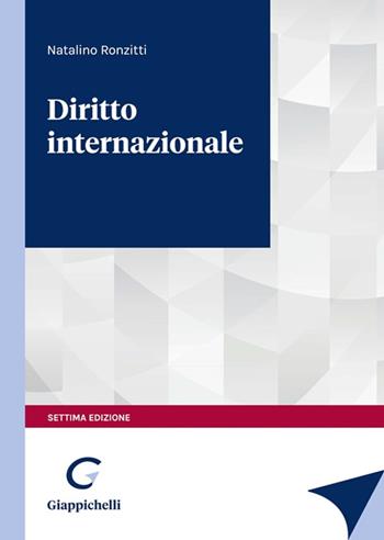Diritto internazionale - Natalino Ronzitti - Libro Giappichelli 2023 | Libraccio.it