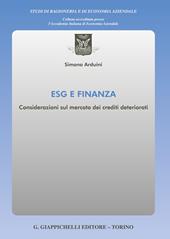 ESG e finanza. Considerazioni sul mercato dei crediti deteriorati