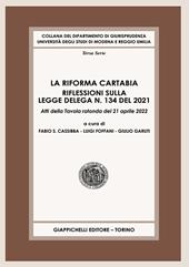 La riforma Cartabia
