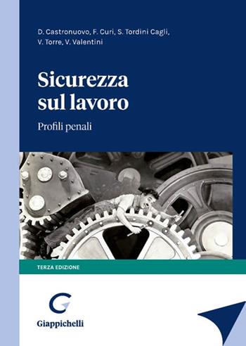 Sicurezza sul lavoro - Valeria Torre, Donato Castronuovo, Silvia Tordini Cagli - Libro Giappichelli 2023 | Libraccio.it