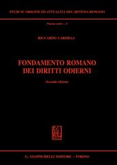 Fondamento romano dei diritti odierni
