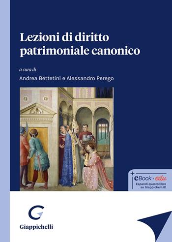 Lezioni di diritto patrimoniale canonico  - Libro Giappichelli 2024 | Libraccio.it