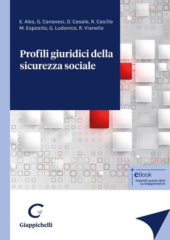 Profili giuridici della sicurezza sociale - Edoardo Ales, Guido Canavesi, Davide Casale - Libro Giappichelli 2024 | Libraccio.it