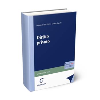 Diritto privato - Fernando Bocchini, Enrico Quadri - Libro Giappichelli 2024 | Libraccio.it
