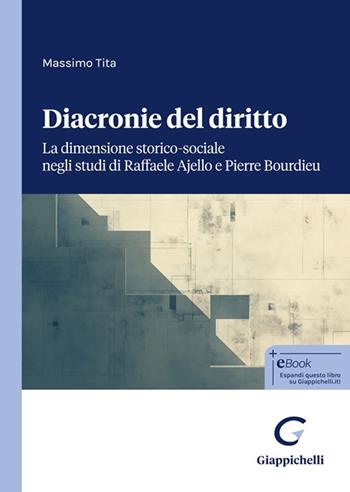 Diacronie del diritto - Massimo Tita - Libro Giappichelli 2024 | Libraccio.it
