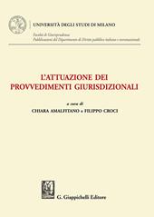 L'attuazione dei provvedimenti giurisdizionali
