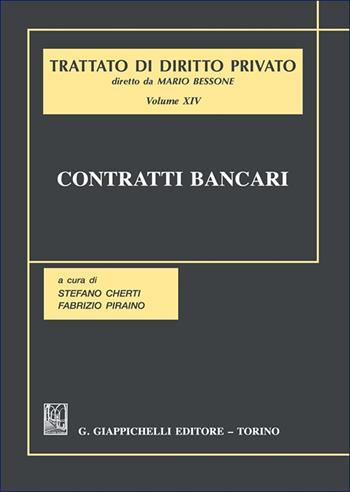 Contratti bancari  - Libro Giappichelli 2025, Trattato di diritto privato | Libraccio.it