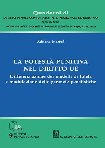 La potestà punitiva nel diritto UE - Adriano Martufi - Libro Giappichelli 2024, Quaderni di diritto penale comparato, internazionale ed europeo. Seconda serie | Libraccio.it