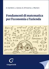 Fondamenti di matematica per l'economia e l'azienda