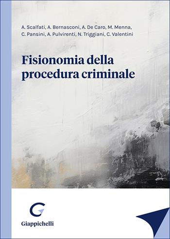 Fisionomia della procedura criminale  - Libro Giappichelli 2025 | Libraccio.it