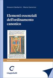 Elementi essenziali dell'ordinamento canonico