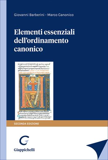 Elementi essenziali dell'ordinamento canonico - Giovanni Barberini, Marco Canonico - Libro Giappichelli 2026 | Libraccio.it