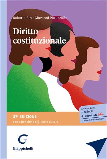 Diritto costituzionale - Roberto Bin, Giovanni Pitruzzella - Libro Giappichelli 2026 | Libraccio.it