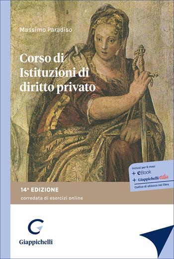 Corso di istituzioni di diritto privato - Massimo Paradiso - Libro Giappichelli 2026 | Libraccio.it