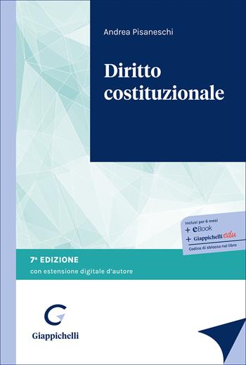 Diritto costituzionale - Andrea Pisaneschi - Libro Giappichelli 2026 | Libraccio.it