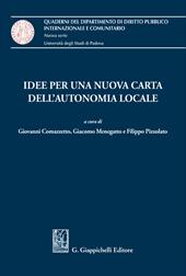 Idee per una nuova carta dell'autonomia locale