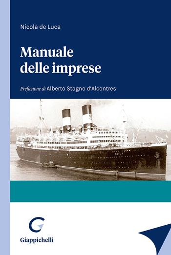 Manuale delle imprese - Nicola De Luca - Libro Giappichelli 2026 | Libraccio.it