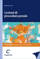 Lezioni di procedura penale