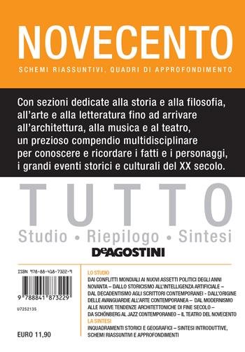 Tutto Novecento - Sergio Chillè, Barbara Minelli - Libro De Agostini 2022, Tutto | Libraccio.it