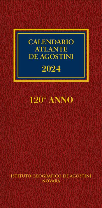Calendario atlante De Agostini 2024  - Libro De Agostini 2023 | Libraccio.it