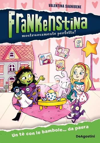Un tè con le bambole... da paura. Frankenstina - Valentina Sagnibene - Libro De Agostini 2024 | Libraccio.it
