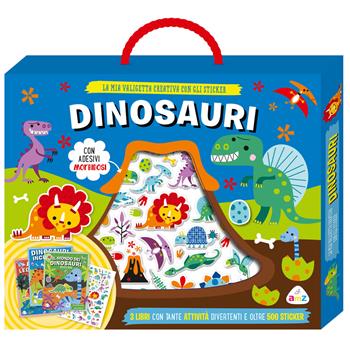 Dinosauri. Valigetta con sticker. Ediz. a colori  - Libro De Agostini 2024 | Libraccio.it