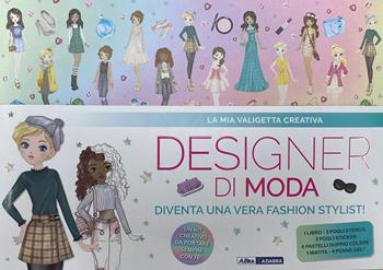La mia valigetta creativa. Designer di moda. Con 3 fogli stencil. Con 3 fogli sticker. Con matita. Con 4 pastelli doppio colore. Con 4 penne-gel  - Libro De Agostini 2025, Picture book | Libraccio.it