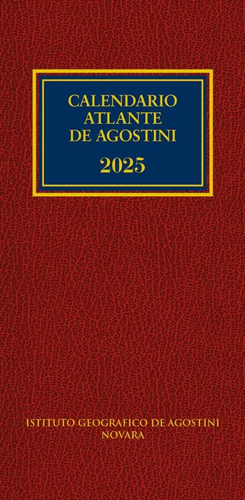 Calendario atlante De Agostini 2025  - Libro De Agostini 2024 | Libraccio.it