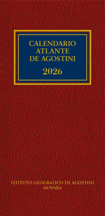 Calendario atlante De Agostini 2026  - Libro De Agostini 2025 | Libraccio.it