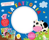 La fattoria. La mia valigetta creativa. Ediz. illustrata. Con 500 Adesivi