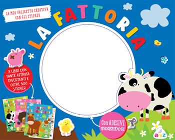 La fattoria. La mia valigetta creativa. Ediz. illustrata. Con 500 Adesivi  - Libro AMZ 2025 | Libraccio.it