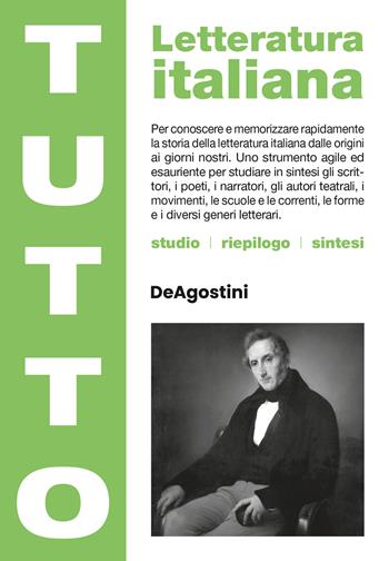 Tutto letteratura italiana. Nuova ediz.  - Libro De Agostini 2026 | Libraccio.it