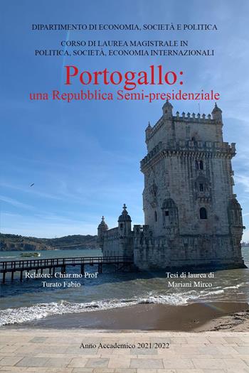 Portogallo: una repubblica semi-presidenziale - Mirco Mariani - Libro Youcanprint 2022 | Libraccio.it