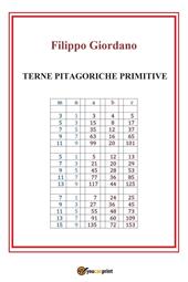 Terne pitagoriche primitive