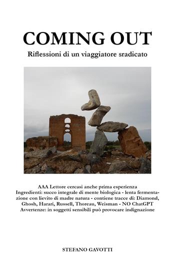 Coming out - Stefano Gavotti - Libro Youcanprint 2023 | Libraccio.it