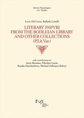 Literary Papyri from the Bodleian Library and Other Collections (P.Lit.Var.)