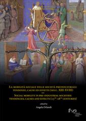La mobilità sociale nelle società preindustriali...