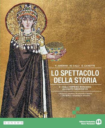 Lo spettacolo della storia. Per gli Ist. tecnici e professionali. Con My digital book. Vol. 2 - Franco Amerini, Massimiliano Galli, Emilio Zanette - Libro Edizioni Scolastiche Bruno Mondadori 2026 | Libraccio.it
