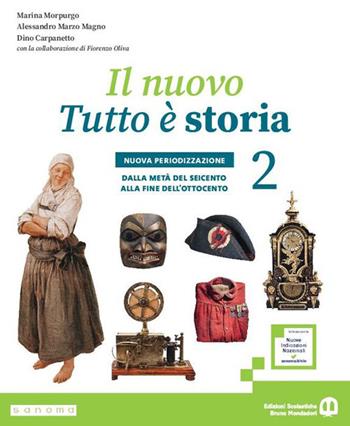 Il nuovo tutto è storia. Il passato intorno a noi. Nuova periodizzazione. Per la Scuola media. Vol. 2: Dalla metà del Seicento alla fine dell'Ottocento - Marina Morpurgo, Alessandro Marzo Magno, Dino Carpanetto - Libro Edizioni Scolastiche Bruno Mondadori 2026 | Libraccio.it