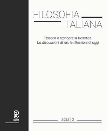 Filosofia italiana (2022). Vol. 2  - Libro Aracne (Genzano di Roma) 2023 | Libraccio.it