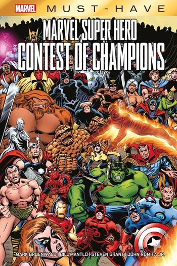 Marvel super hero contest of champions - Mark Gruenwald, Bill Mantlo, Steven Grant - Libro Panini Comics 2024, Marvel must-have | Libraccio.it