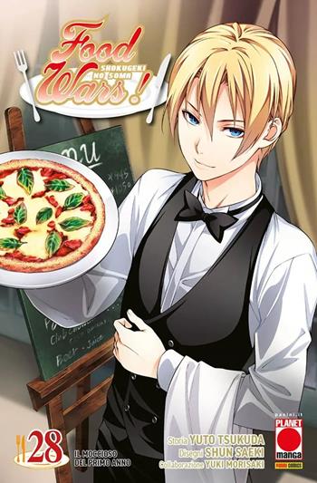 Food wars!. Vol. 28: Il moccioso del primo anno - Yuto Tsukuda, Shun Saeki, Yuki Morisaki - Libro Panini Comics 2025, Planet manga | Libraccio.it