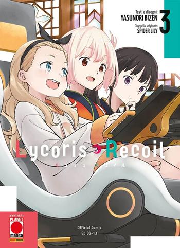 Lycoris recoil. Vol. 3 - Yasunori Bizen, Lily Spider - Libro Panini Comics 2025, Planet manga | Libraccio.it