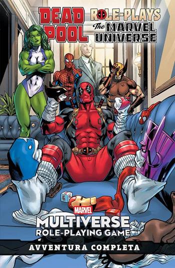 Marvel multiverse role-playing game. Deadpool role-plays the Marvel universe. Avventura completa - Cullen Bunn, Michael Shelfer - Libro Panini Comics 2025 | Libraccio.it