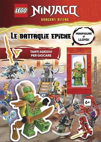 Le battaglie epiche. Lego Ninjago dragons rising. Con minifigure LEGO® da costruire  - Libro Panini Comics 2026, Panini kids | Libraccio.it